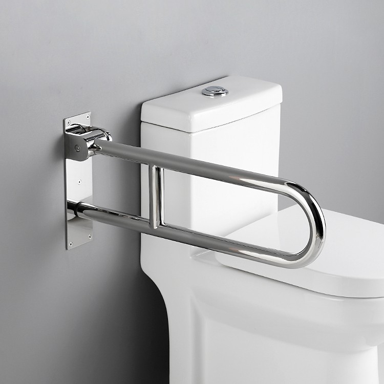 16) BARRA SEGURIDAD ABATIBLE ACERO INOXIDABLE