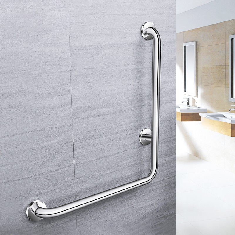 17)BARRA SEGURIDAD ÁNGULO RECTO ACERO INOXIDABLE