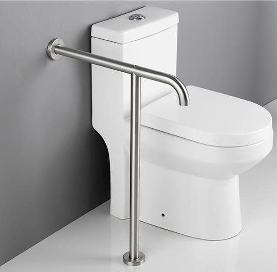 18)BARRA SEGURIDAD BÁSICA PISO ACERO INOXIDABLE