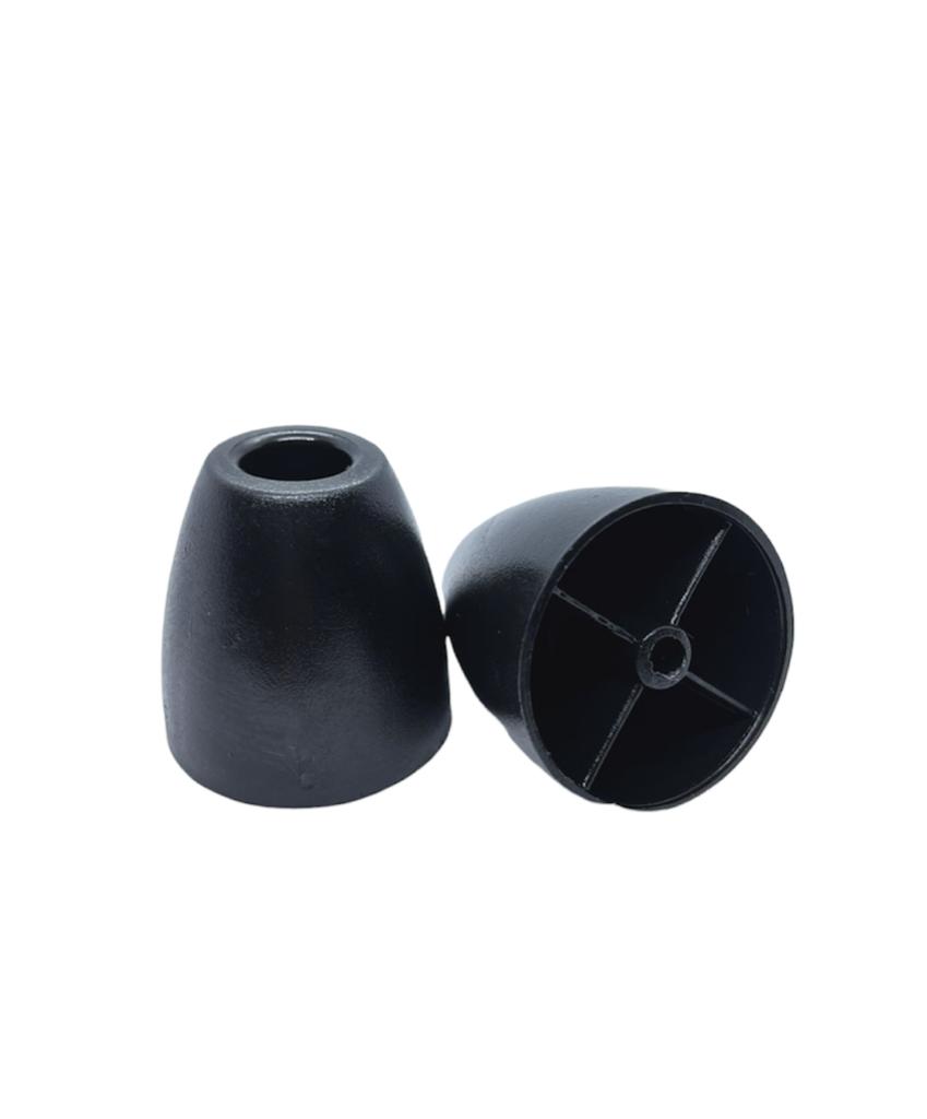 28)PATAS PARA RACK NEGRA