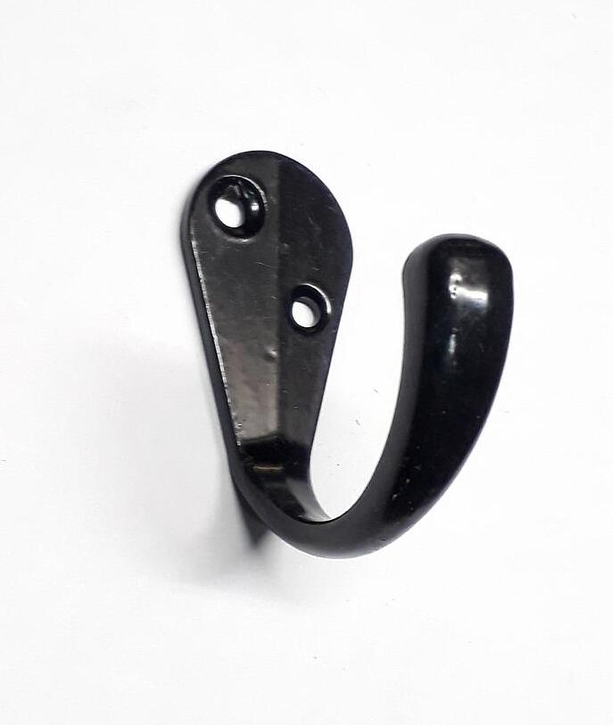 percha simple negra